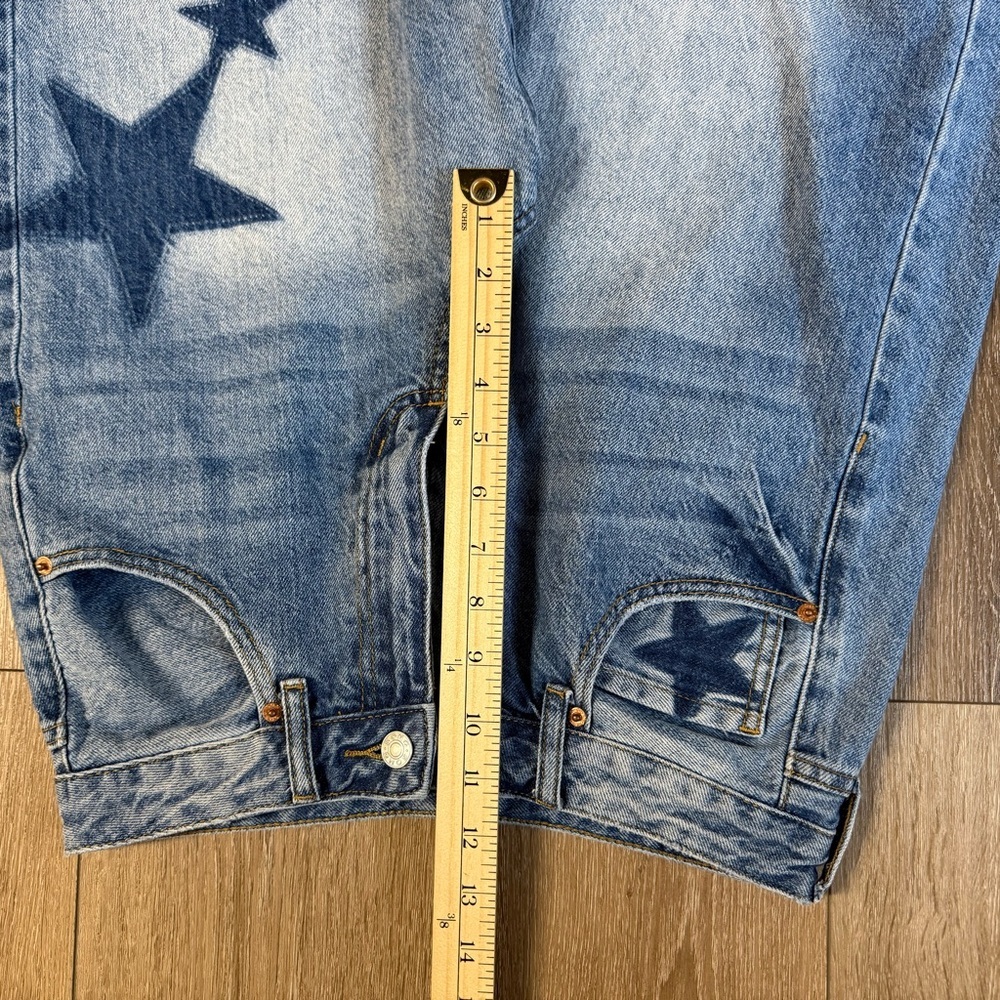 Song Denim Wide Leg Starry Boyfriend Jeans - Picture 10 of 11